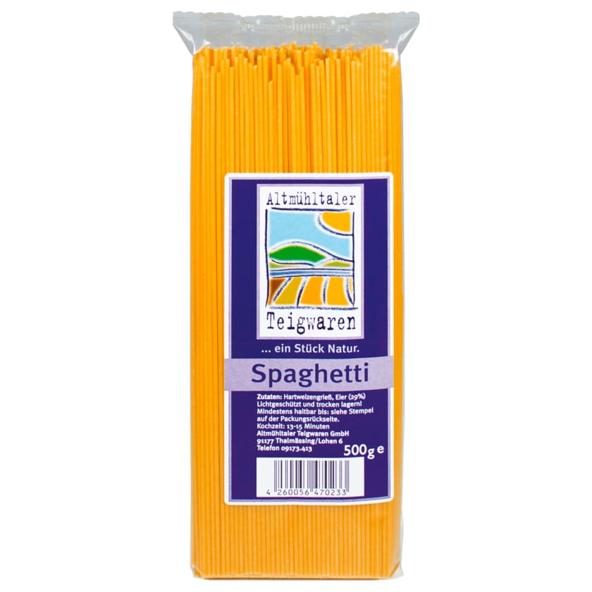 Altmühltaler Spaghetti 500g